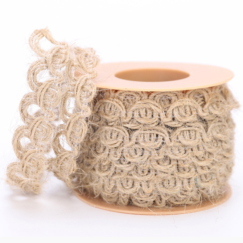 Twine Jute Natural - ナチュラルジュートリボンロープストリングコード、DIYクラフト、ウェディングギフトラッピング、麻麻ひも、ヴィンテージパーティー用品、アクセサリー、5m