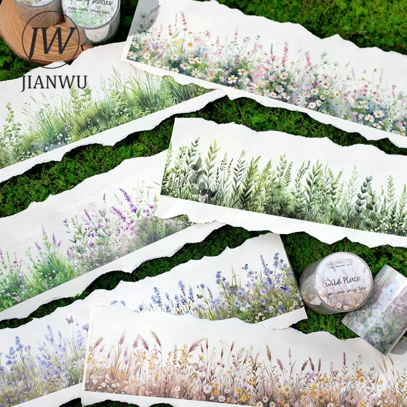 JIANWU 50 ミリメートル * 200 センチメートル - Floral Tape Green のレビューと価格