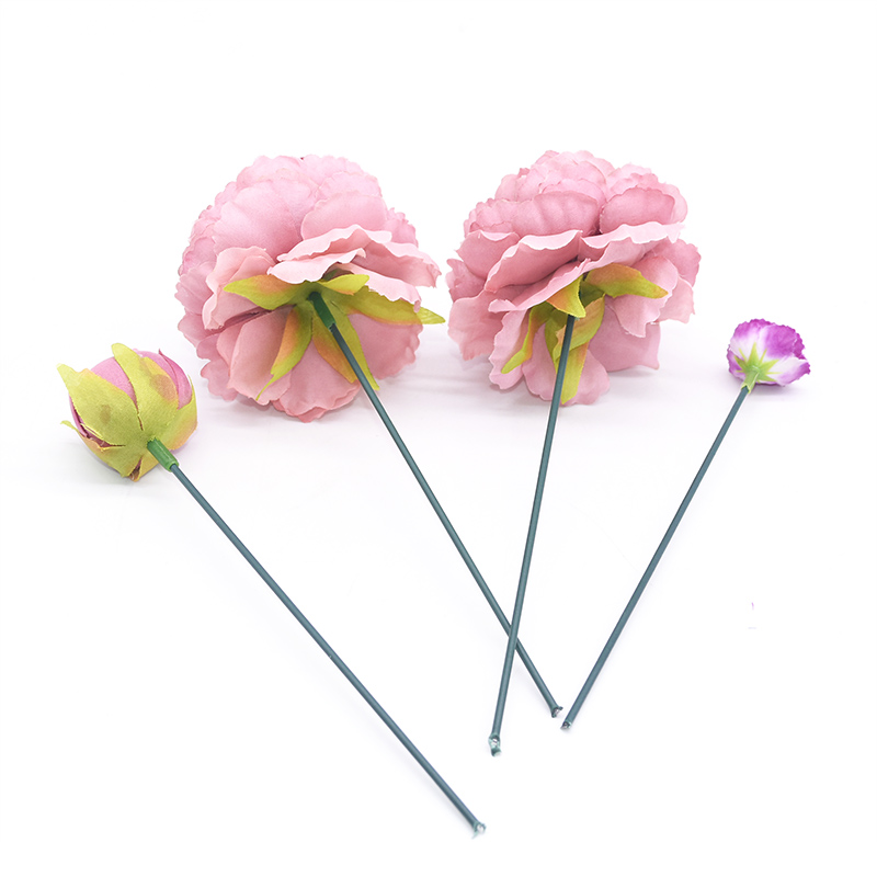 20個15/25/40センチメートル人工花茎鉄ワイヤステムd - Floral Tape Green のレビューと価格