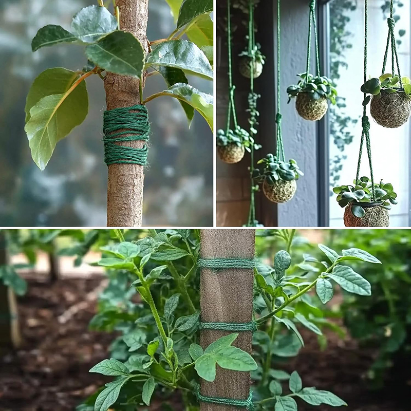 1/2ロールガーデンツイン天然ジュートロープ1.5/2mmグ - Twine Jute Natural のレビューと価格