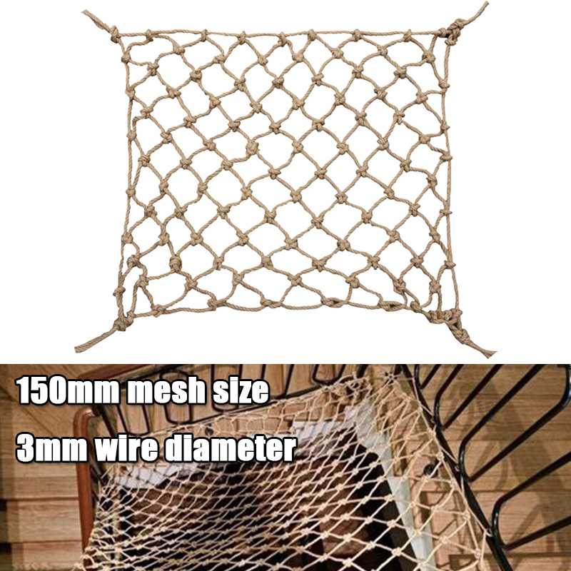 1個入り麻縄クライミングネット天然ジュートロープDIYクラフ - Twine Jute Natural のレビューと価格