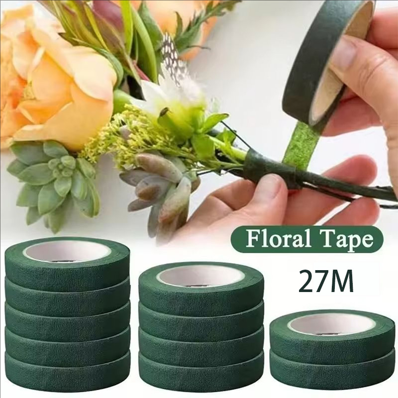 30 ヤード 12 ミリメートル花茎テープコサージュボタンホ - Floral Tape Green のレビューと価格