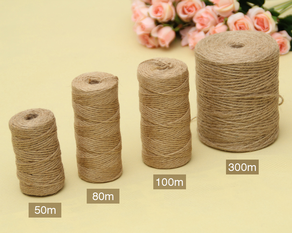 50/80/100 メートルナチュラルヴィンテージジュートロ - Twine Jute Natural のレビューと価格