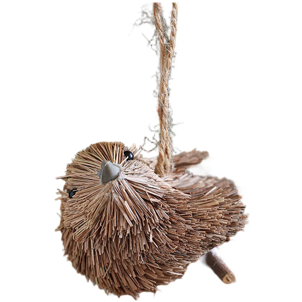 天然ストローとフォーム製のエルクの飾り、ジュート綿紐で作られ - Twine Jute Natural のレビューと価格