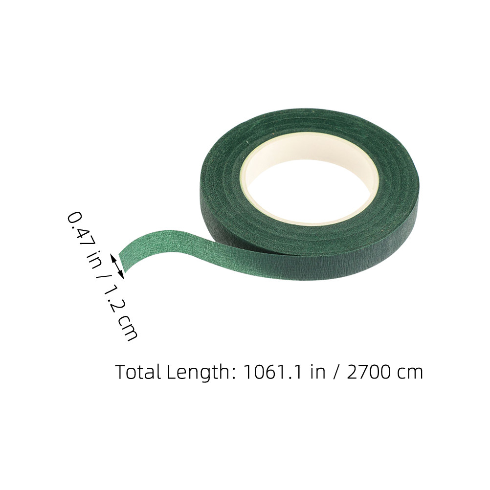 3個入りグリーンフローラルテープ、ブーケ、リース、フラワーア - Floral Tape Green のレビューと価格