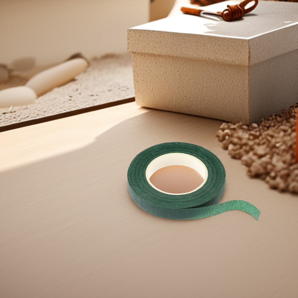 3個入りグリーンフローラルテープ、ブーケ、リース、フラワーア - Floral Tape Green のレビューと価格